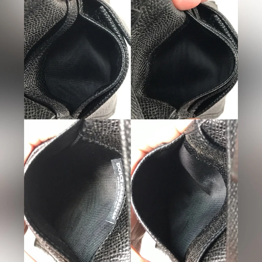 Dolce & Gabbana Leather Bifold Wallet 🖤